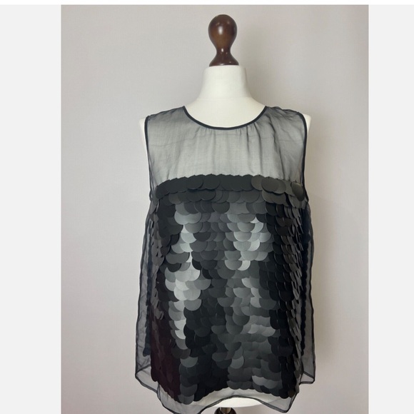 STELLA MCCARTNEY GORGEOUS SEQUIN PARTY TOP - Picture 7 of 17